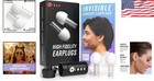 Noise Reduction Ear Plugs With Portable Case - Perfect For Loud Events