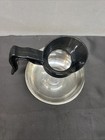Bakers   Chefs 60oz Plastic Coffee Carafe Server W  Steel Base No Lid