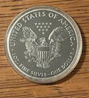 2016 American Silver Eagle  1 Troy Ounce 999 Fine Silver - Antique black