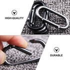 20 Pcs Mini Bag Kettle Hook Carabiner Clip Portable Water Bottle Buckle Shaped