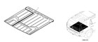 2026 Genuine Honda Passport Cargo Tray - Oem  New  08u45-3bm-100
