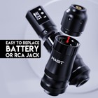 Mast Mini Tattoo Pen Kit - Cordless Corded Tattoo Gun Machine With 2 Batteries