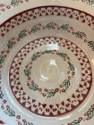Large Nicholas Moses Serving Bowl  Creeping Flower  Rare  Retired Pattern