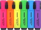 Highlighters  Assorted Colors  Chisel Tip Marker Pens 6 Count