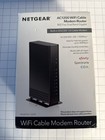 Netgear Cable Modem Built-in Wifi Router Ac1200 Model C6230 Docsis 3 0