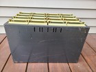Vintage Akro-mils 16 Drawer Steel Parts Garage Storage Cabinet Organizer Bin
