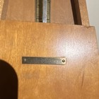 Seth Thomas Mechanical Analog Metronome Brown Wood   Metal Case