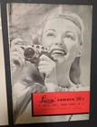 Vintage 1940s Leica Camera Iiic Brochure  e  Leitz    13th Edition Manual Suppl 