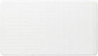 Bath Tub And Shower Mat  36-inch X 18-inch  White  Extra Long  Machine Washable 