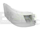 Volvo Vnl 04-15 Bumper Corner Set Left Right Painted White P3029 With Hole