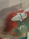 Nos Vintage Large Sewing Tomato Pin Cushion W strawberry Emery 3  Japan   Extra