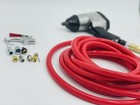 3 8  X 50ft Pvc Air Compressor Hose   10 Pcs Air Compressor Accessories Kit
