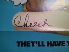 Cheech   Chong Signed Original Still Smokin Movie Poster 27x40 Jsa Coa