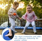 8 10 12 14 15 16ft Trampoline Replacement Safety Pad Universal Trampoline Cover