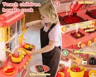 Kids Kitchen Play Set   interactive Kids Kitchen Play Set With 50pcs Of Pretend   