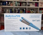 Babyliss Pro Nano Titanium 1  Curved Hair Styling Flat Iron Straightener Bnt4160
