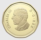 2024 Canada One Dollar Loonie Coin King Charles Iii Mint Bu  1 Loon
