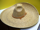 Vintage Authentic Mexican Bull Fighters Sombrero Hat 24  Made In Sahuayo
