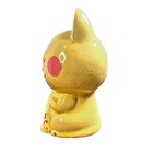 Vintage Yellow Ceramic Cat Coin Bank Love Me Kawaii Piggy Bank Cute Cat Decor
