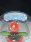 New Solar-powered Dancing Christmas Poinsettia Free Shipping