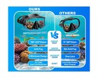 Diving Mask Anti-fog Swimming Snorkel Mask Suitable For Adults Scub    Fast Ship