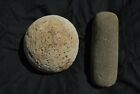 Stone Mortar   Pestle - Artifact -  Museum Quality