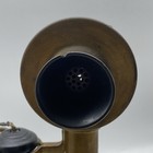 Antique 1915 Western Electric Brass Candlestick Desk Table Telephone Phone 20