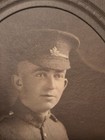 Vintage Photo ww1 Era Officer canadian Or British writing On Bottom Right 