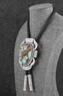 Turquoise   Sterling Silver Bolo Tie - Paul Livingston