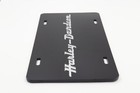 Harley-davidson Text Black Laser Acrylic License Plate For Cars