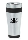 Stainless Steel Insulated 16oz Travel Mug Coffee Cup Frog
