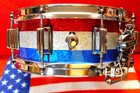 Rogers Dynasonic 5x14  Snare Drum - R W   B Sparkle- New