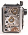 Rolleiflex Mx Tlr Camera For Parts  body  Viewing Lens  Partial Shutter      