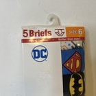 Handcraft Brand - Dc Comics 5 Pack Of Briefs - 100  Cotton - Boys Size 6