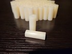    20  Round White Nylon Spacers 1 
