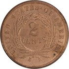 1865 Two Cent Piece Choice Bu Uncertified  253