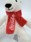 Coca Cola Polar Bear Plush With Red Scarf Stuffed Animal Toy 6 