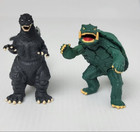 Heisei Godzilla   Gamera Gashapon - Godzilla Hg Bandai 2  Mini Figures