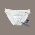 Speedo Men White Solar Swim Brief Bikini Swimwear Size 30 32 34 36 38