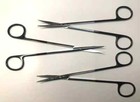 Lot Of 3 V  Mueller Ch2036-s Jamison Super Cut Scissors Curved 7 