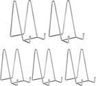 6 Inch Plate Stands For Display  5 Pack Plate Holder Display Stand  Black Met   