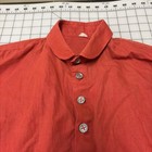 Reproduction 19th Century Civil War Men s Red Shirt  Sz M