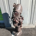 19   9   9  African Traditional Male Nkisi Nail Fetish Statue  Congo Tribal Art 