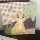 Baby Nursery Lion King Decor Wall Hanging Disney 2 Canvas Prints