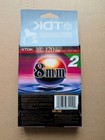 Lot Of 2 Tdk 8mm 120 Mp Premium Hi8 Camcorder Video Blank Tapes 120mp Sealed