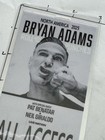 Bryan Adams Commemorative 2025 All Access Backstage Pass   Lanyard