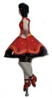 Tin Toy Ballerina Dancer Spinning Top Balancing Action - Sale 