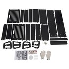 Black Narrow Shoe Storage Cabinet Flip Down Shoe Rack Shoe Organizer Entryway