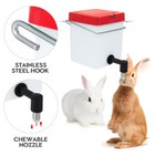  Rabbit Drinker Small Pet Water Dispenser Fountain Travel Hanging Animal Bottles