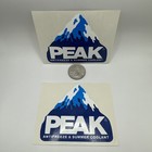 Lot Of 2 Vintage 90s Team Peak Antifreeze Decal Sticker Supercross Motocross
